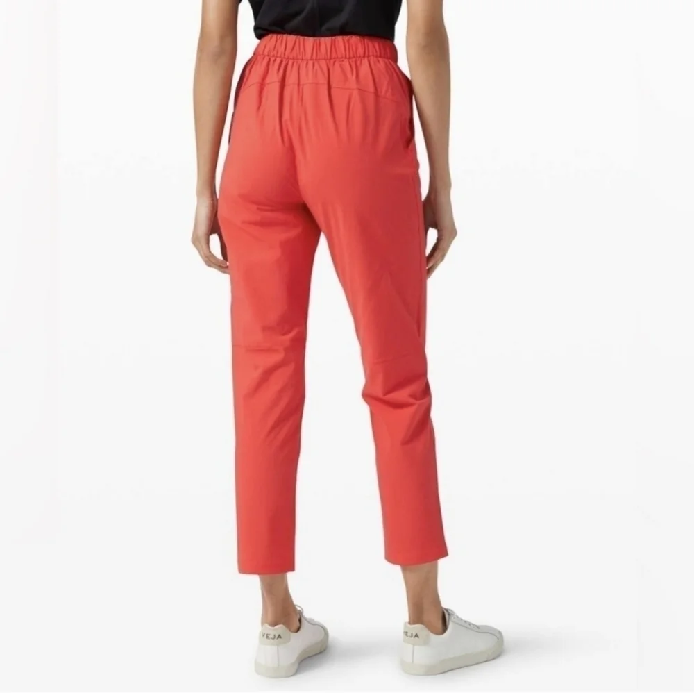 Lululemon Your True Trouser High Rise Crop Pant‎ Carnation Red